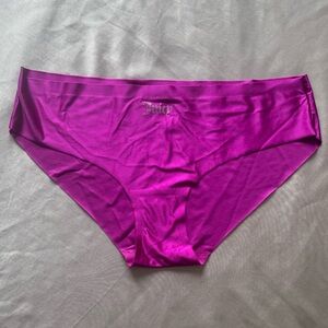 Y2K Juicy Couture Fuchsia Satin Bikini Panties (NWTO)